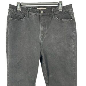 Social Standard by Sanctuary Black High-Rise Skinny Jeans Size 14 Waist 32